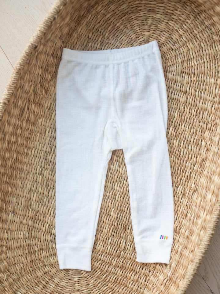 Joha Ull | Leggings Ribb - Offwhite | Torgunns Barneklær AS