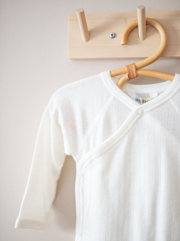 Joha Ull | Omslagsbody Basic - Offwhite | Torgunns Barneklær AS