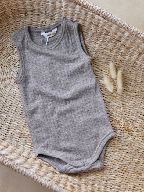JOHA Ull | Singlet Body - Sesame Melange | Torgunns Barneklær AS