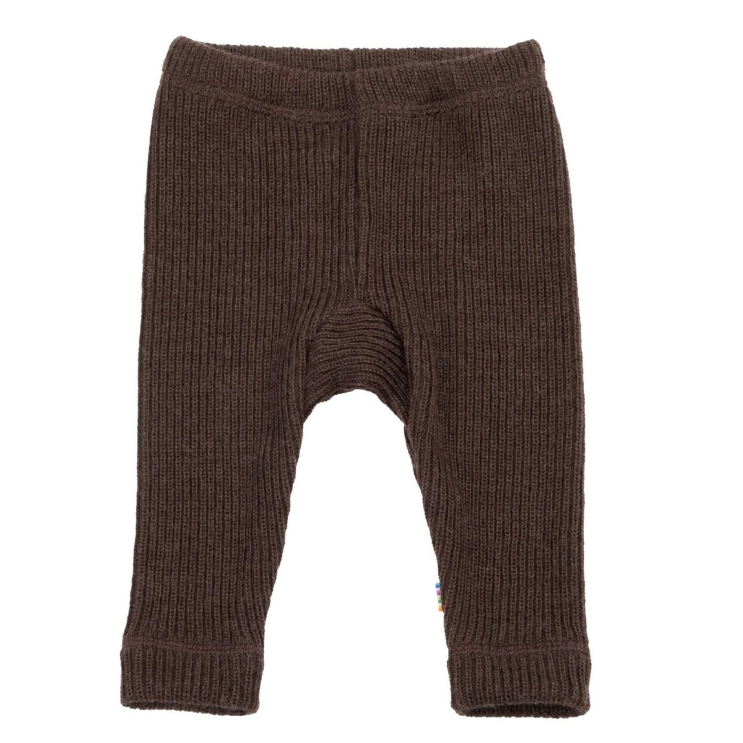 Joha Ull | Strikket Leggings Ribb - Brun | Torgunns Barneklær AS