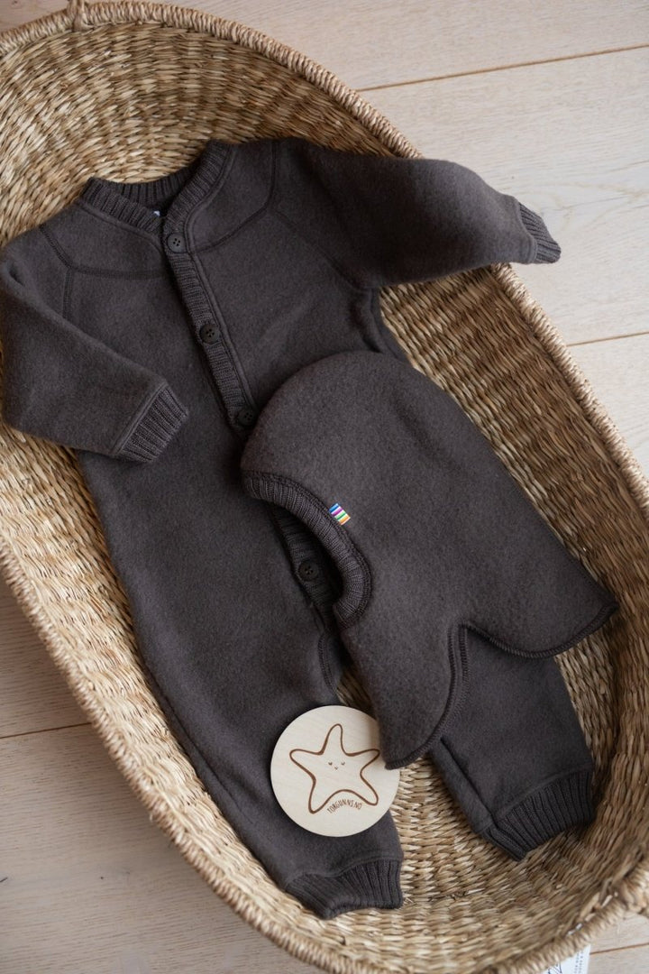 Joha Ull | Ullfleece Heldress - Brun | Torgunns Barneklær AS