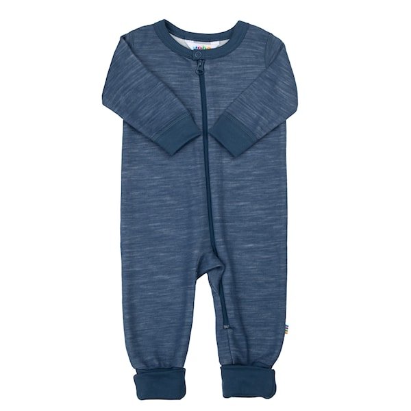 Joha Ull/Bambus Heldress m/2-i-1 fot – Denim | Torgunns Barneklær AS