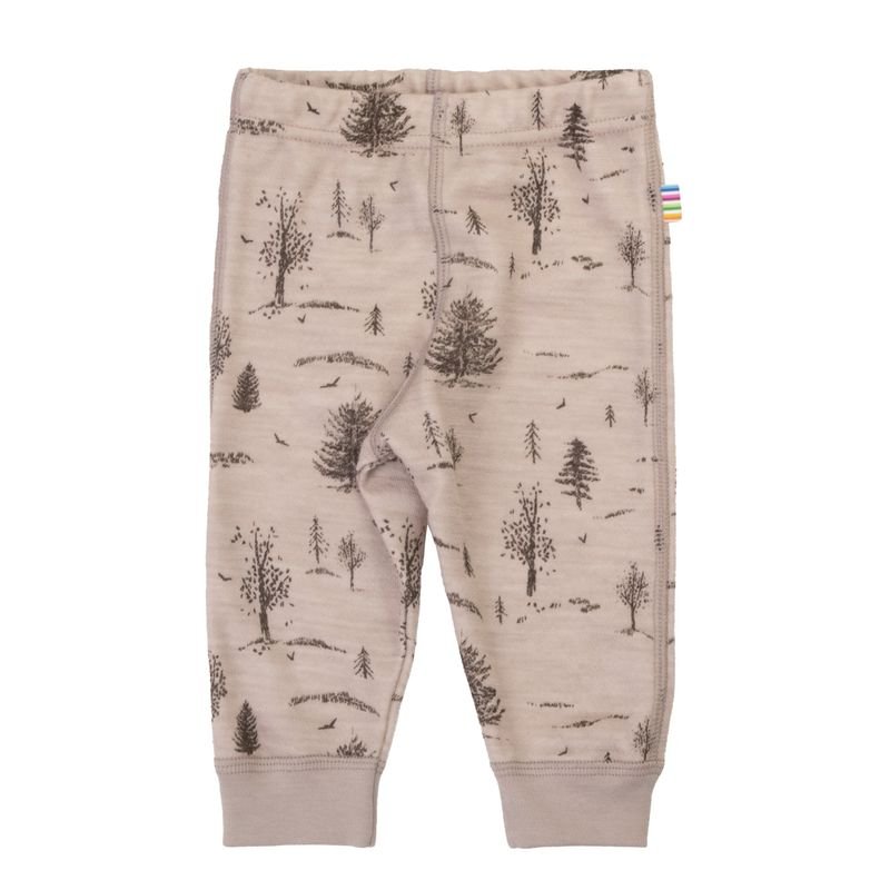 Joha Ull/Bambus Leggings – Beige Skog | Torgunns Barneklær AS