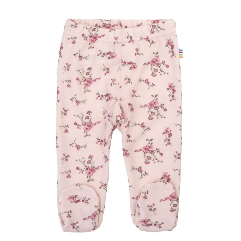 Joha Ull/Bambus Leggings m/Fot – Engblomst | Torgunns Barneklær AS