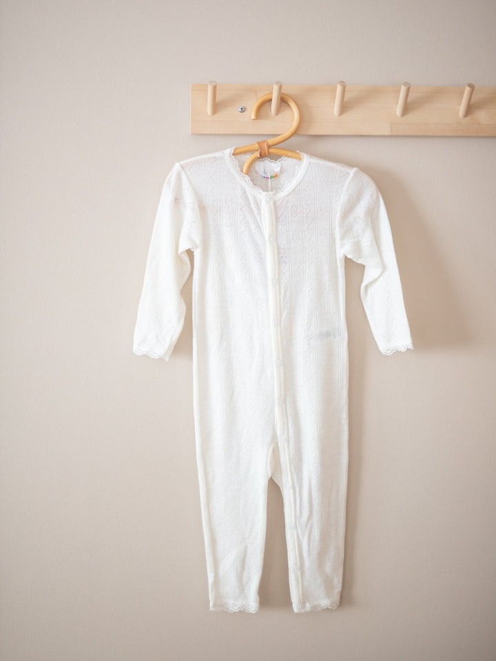 Joha Ull/Silke | Heldress m/Blonde - Offwhite | Torgunns Barneklær AS