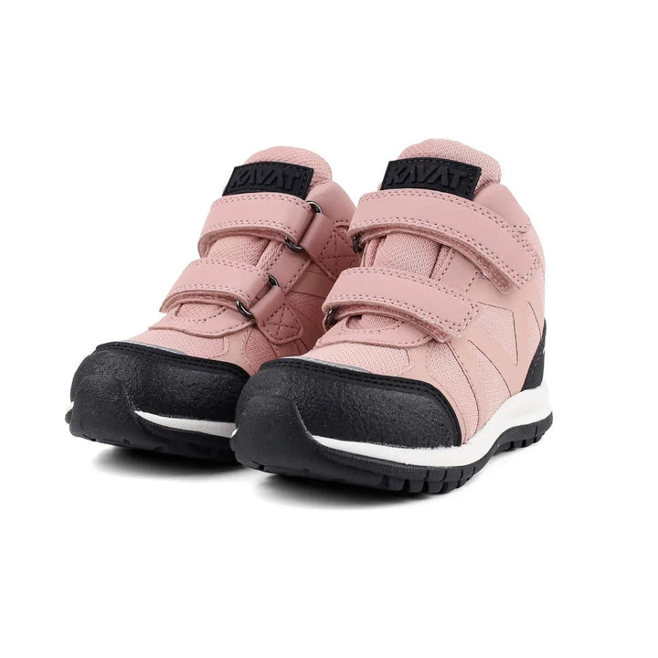 Rosa Kavat barneklær med velcro, ideelle for små barn og første skritt