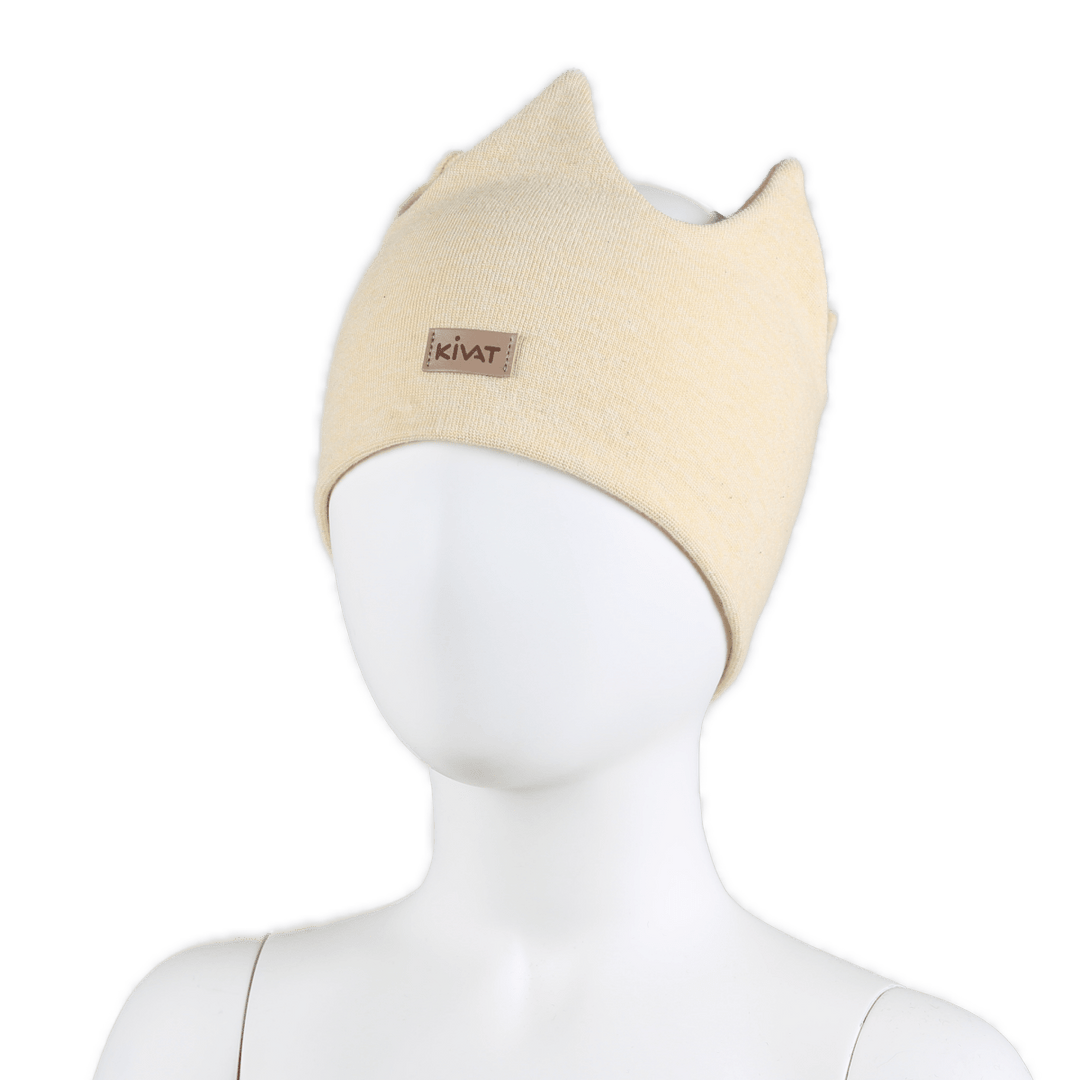 Kivat | Krone Pannebånd m/Vindstopp - Lysegul | Torgunns Barneklær AS