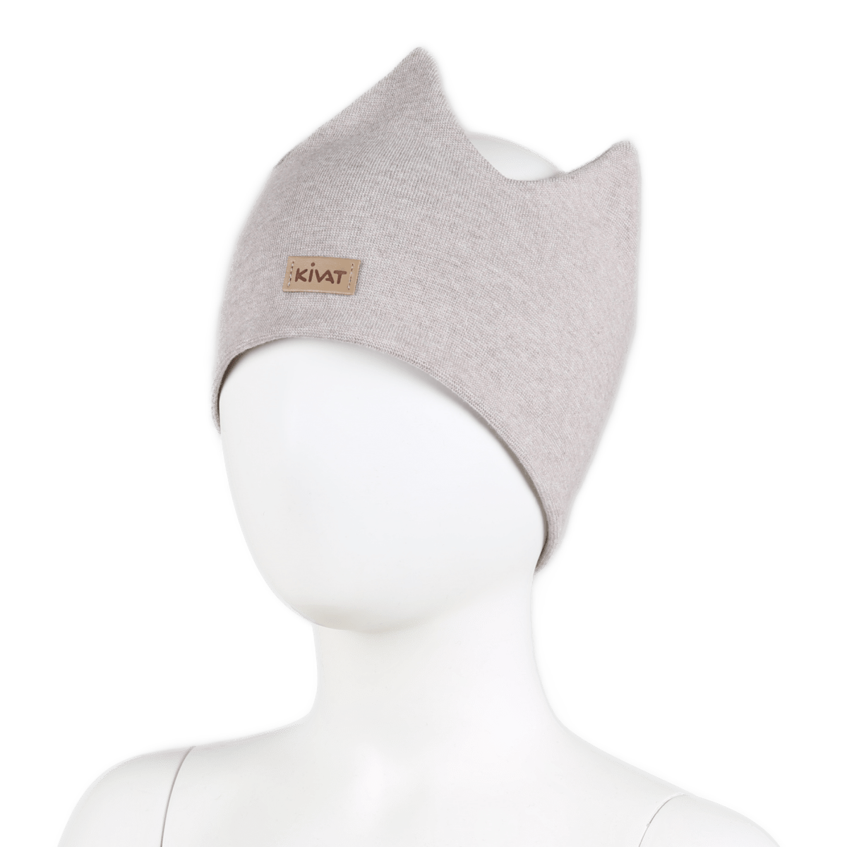 KIVAT Krone Pannebånd m/Vindstopp - Beige | Torgunns Barneklær AS