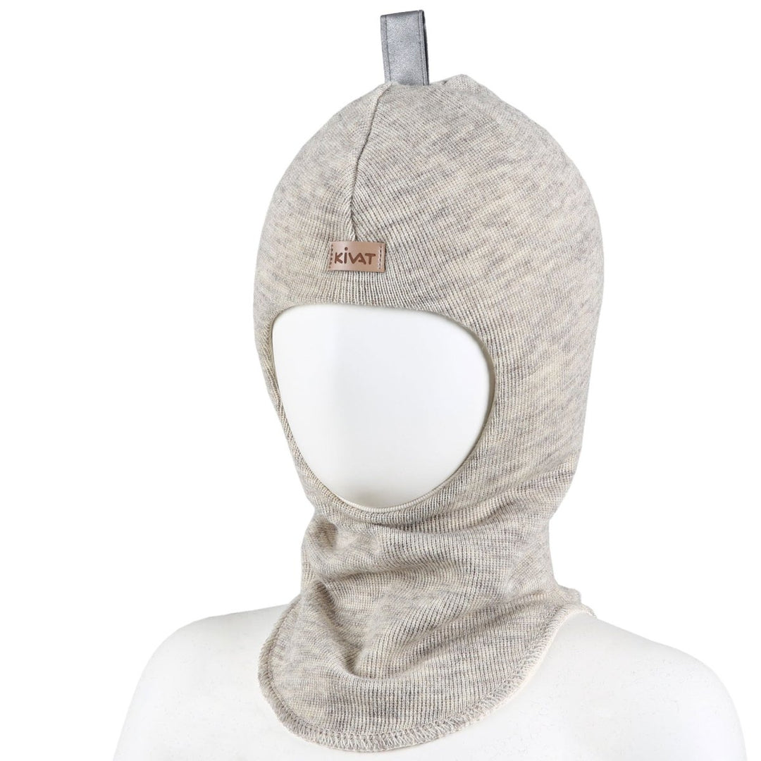 KIVAT ULL | Basic Rund Balaclava – Sand | Torgunns Barneklær AS