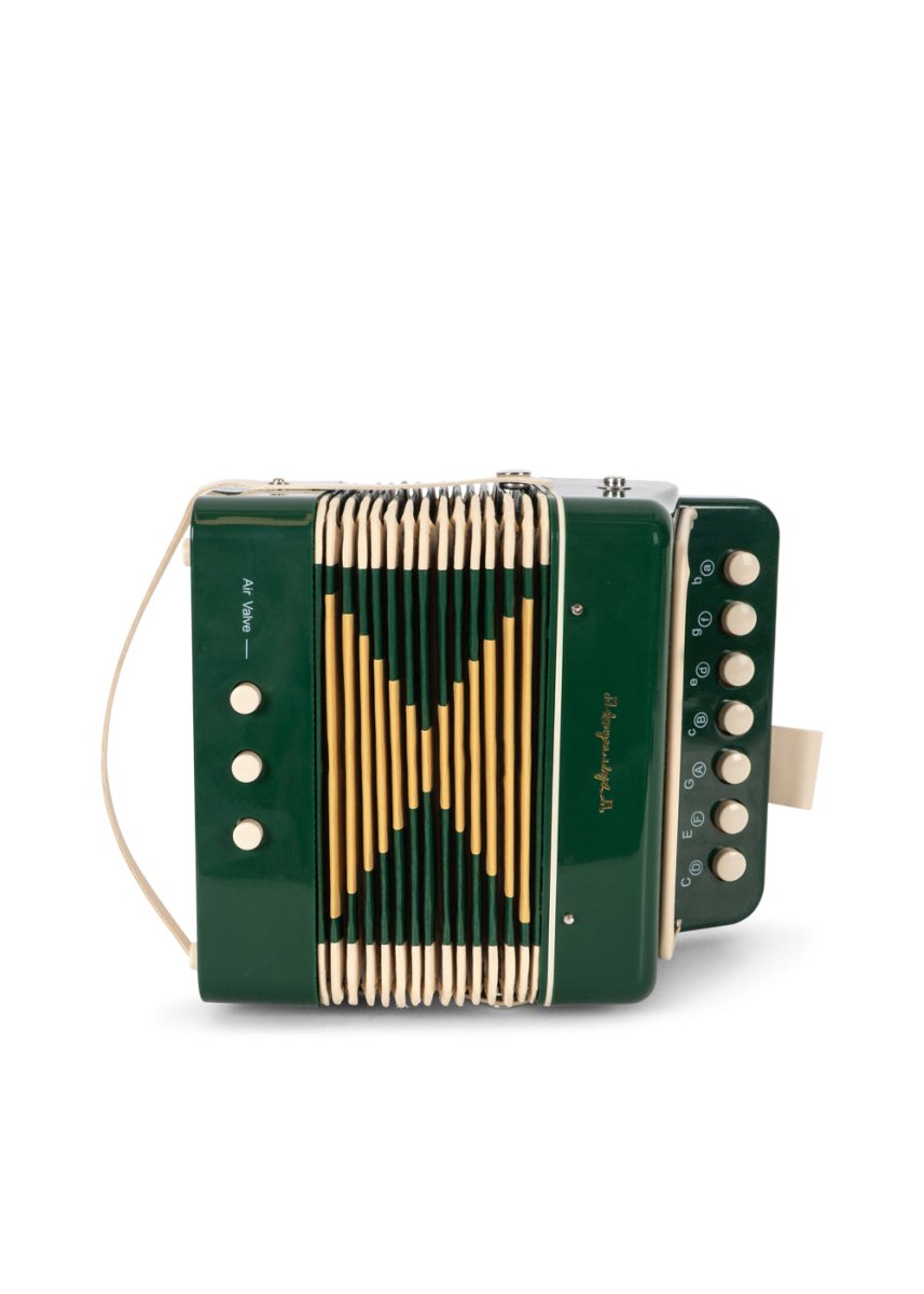 Konges Sløjd | Accordion trekkspill – Green | Torgunns Barneklær AS