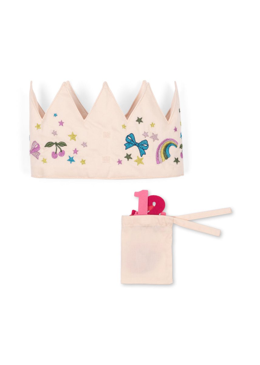 Konges Sløjd | Birthday Crown Glitter – Rainbow | Torgunns Barneklær AS
