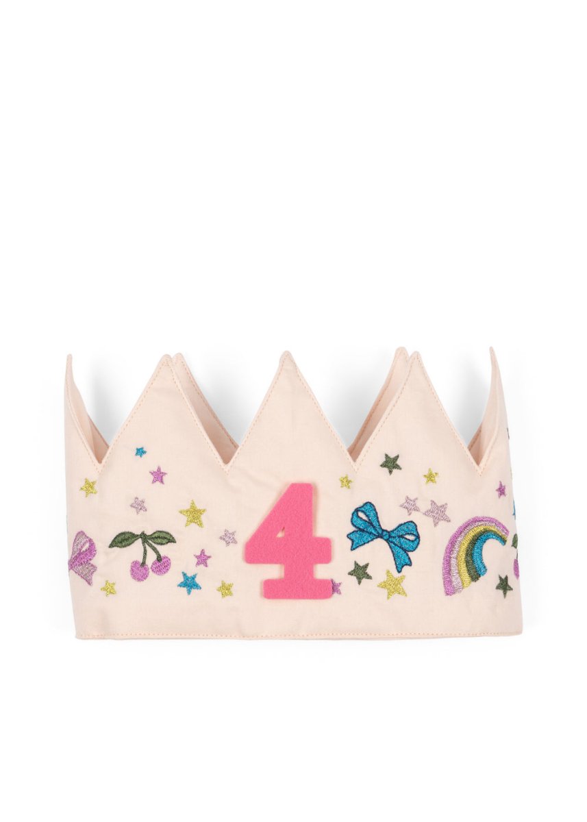 Konges Sløjd | Birthday Crown Glitter – Rainbow | Torgunns Barneklær AS