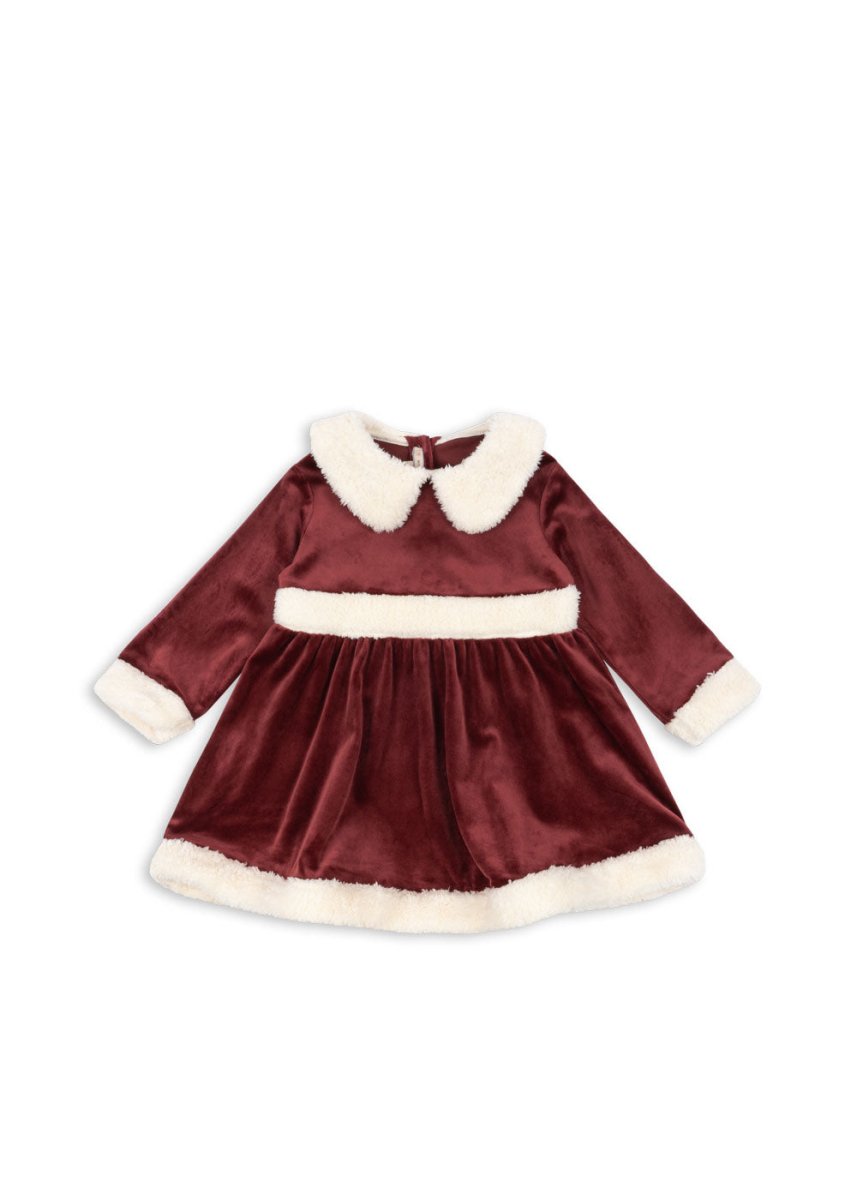 Konges Sløjd | CHRISTMAS DRESS julekjole – Red Dahlia | Torgunns Barneklær AS