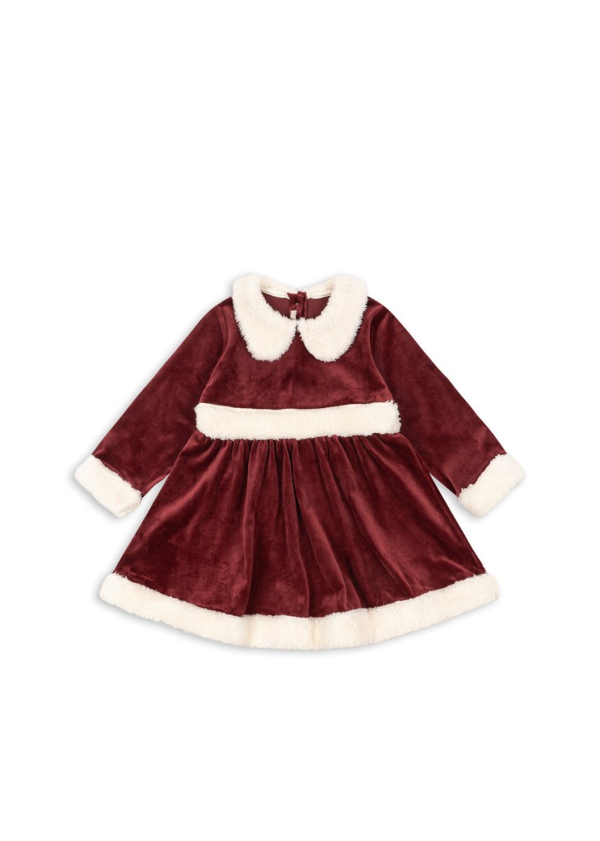 Konges Sløjd | CHRISTMAS DRESS julekjole – Red Dahlia | Torgunns Barneklær AS