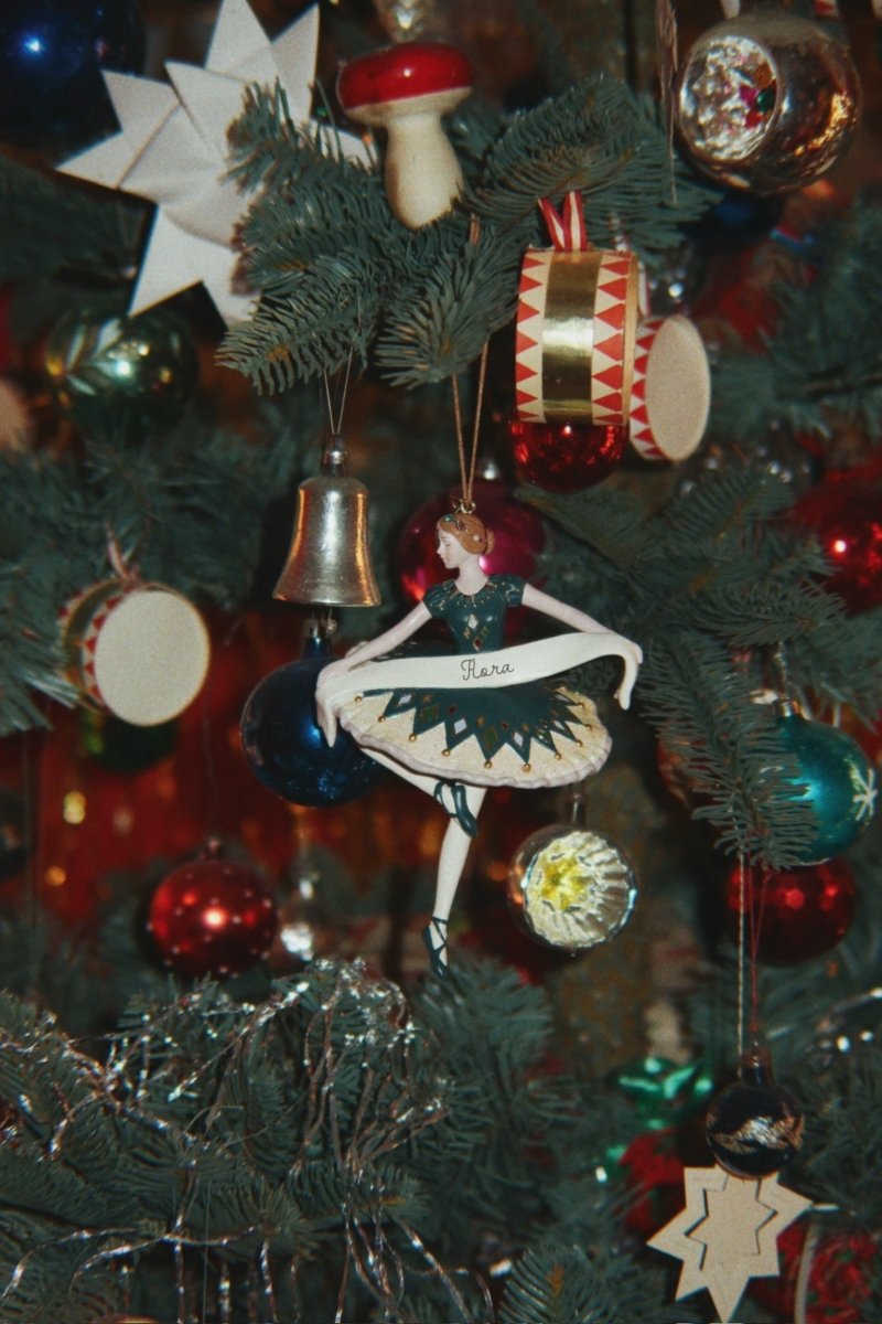 Konges Sløjd | Christmas Ornament Harlekin Ballerina julepynt – Multi | Torgunns Barneklær AS