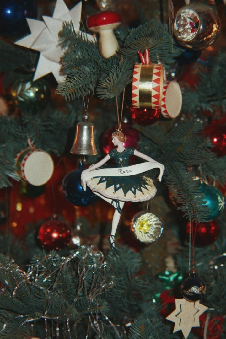 Konges Sløjd | Christmas Ornament Harlekin Ballerina julepynt – Multi | Torgunns Barneklær AS