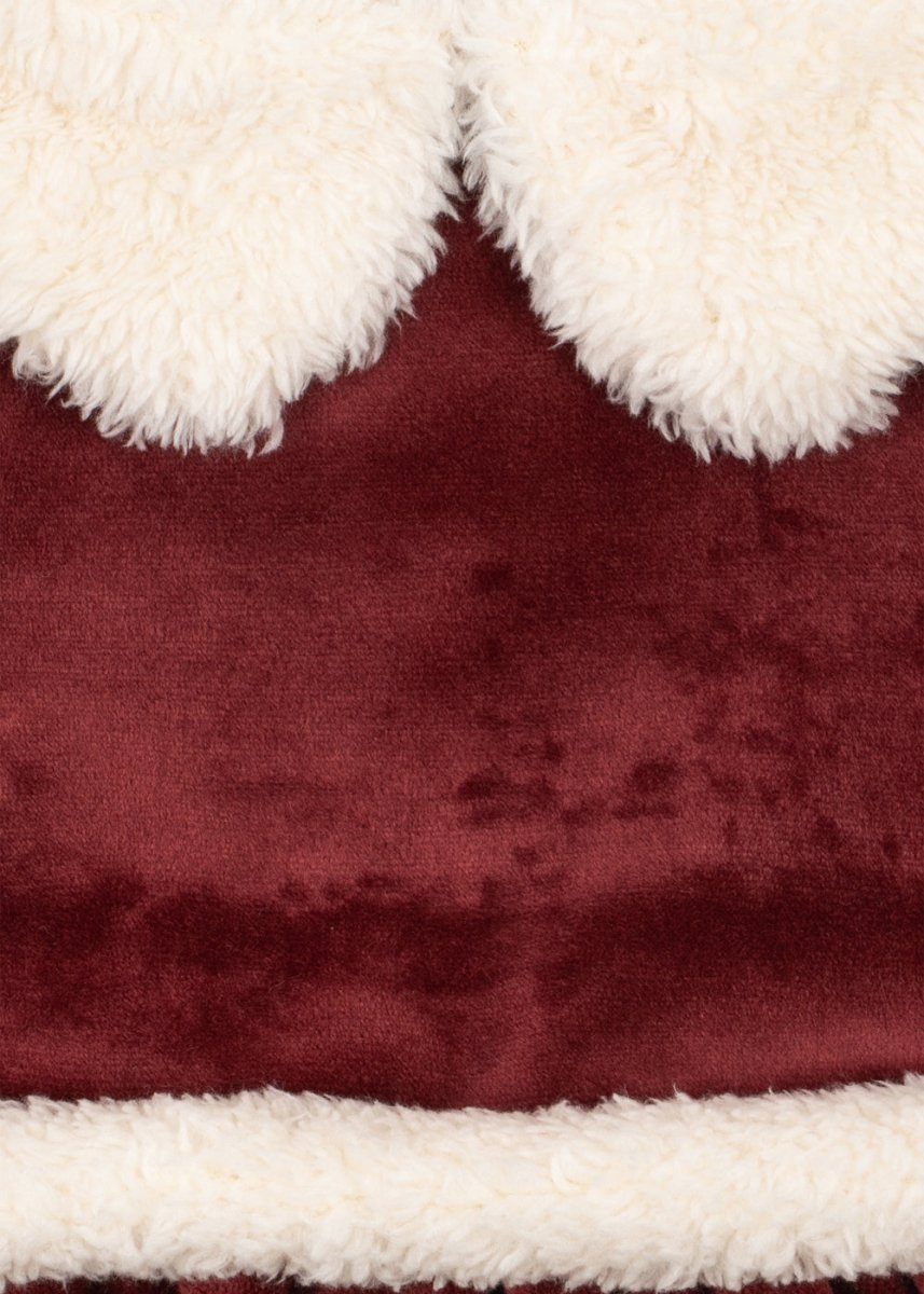 Konges Sløjd | Christmas Romper Dress julekjole – Red Dahlia | Torgunns Barneklær AS