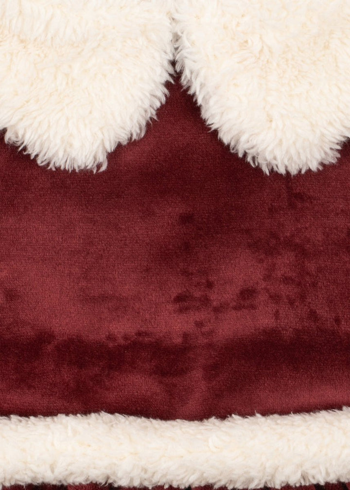 Konges Sløjd | Christmas Romper Dress julekjole – Red Dahlia | Torgunns Barneklær AS