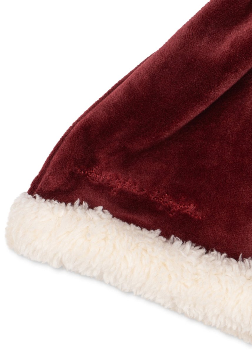 Konges Sløjd | Christmas Romper Dress julekjole – Red Dahlia | Torgunns Barneklær AS