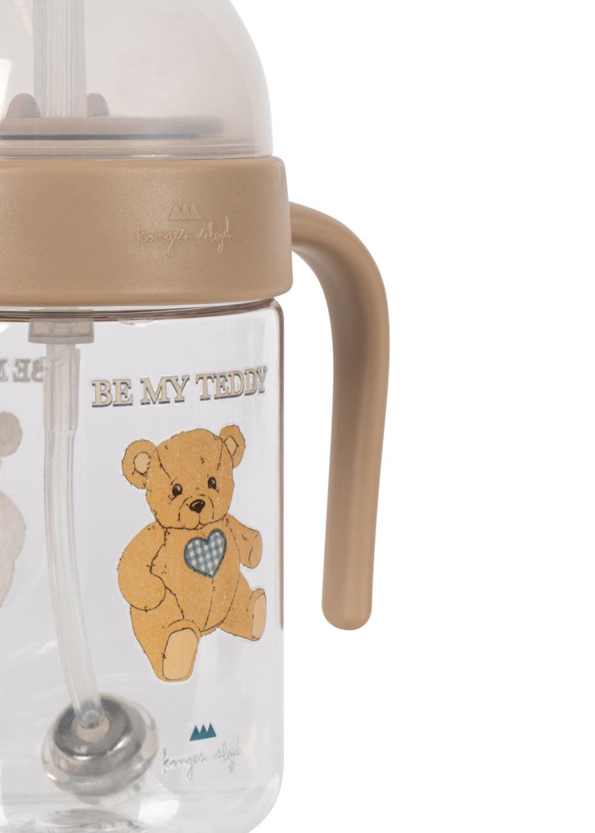 Konges Sløjd | Drikkeflaske med Håndtak – Teddy | Torgunns Barneklær AS