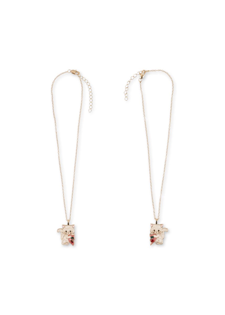 Konges Sløjd | Kitty Bestie Necklace 2-pack – Gold | Torgunns Barneklær AS