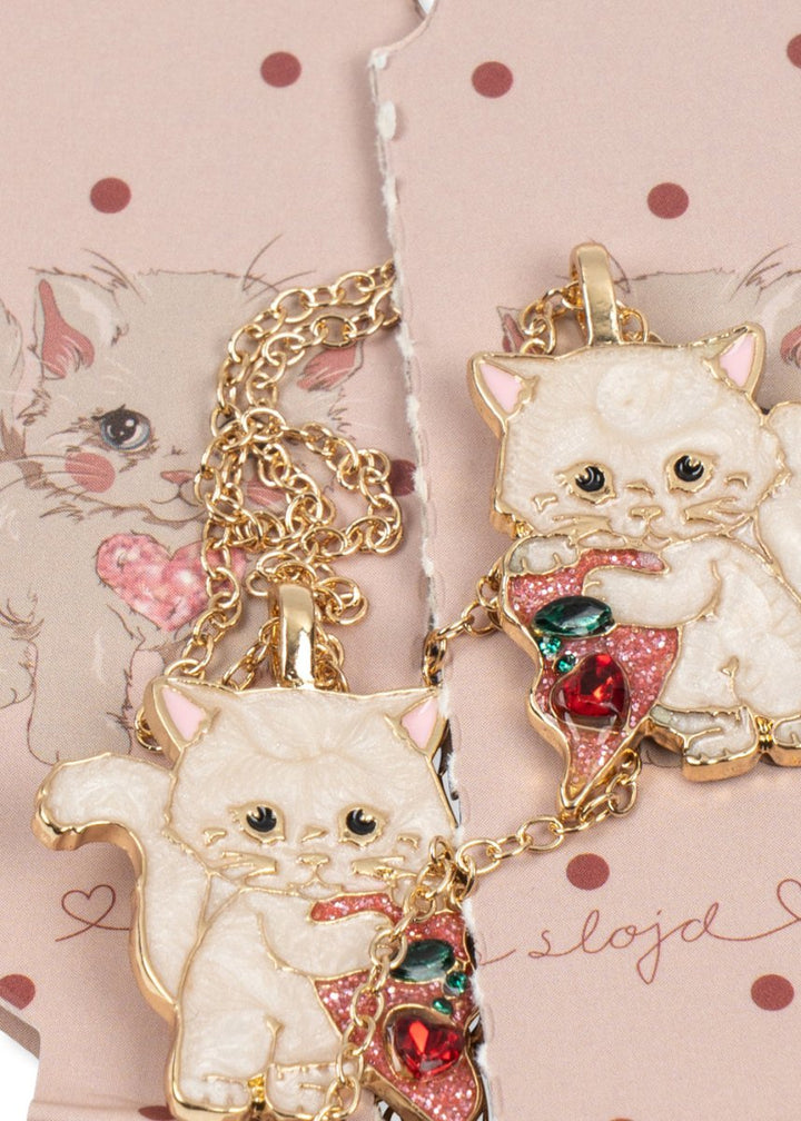 Konges Sløjd | Kitty Bestie Necklace 2-pack – Gold | Torgunns Barneklær AS