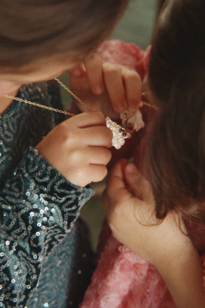 Konges Sløjd | Kitty Bestie Necklace 2-pack – Gold | Torgunns Barneklær AS