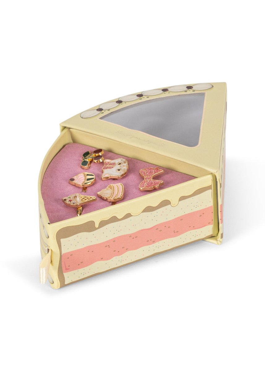 Konges Sløjd | Kitty Sweets Ring Set – 6 stk | Torgunns Barneklær AS
