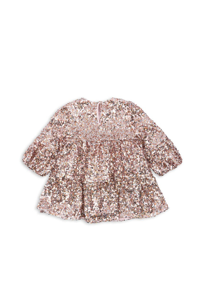 Konges Sløjd | Lila Paljettkjole – Grey/Rosa | Torgunns Barneklær AS