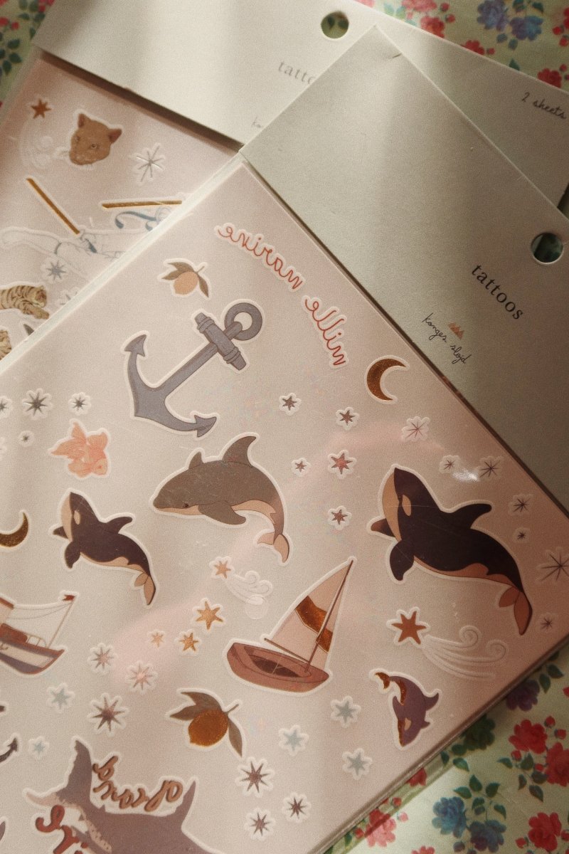Konges Sløjd | Midlertidige Tatoveringer – Boy Mix Pack | Torgunns Barneklær AS