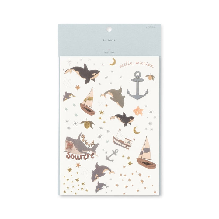 Konges Sløjd | Midlertidige Tatoveringer – Boy Mix Pack | Torgunns Barneklær AS