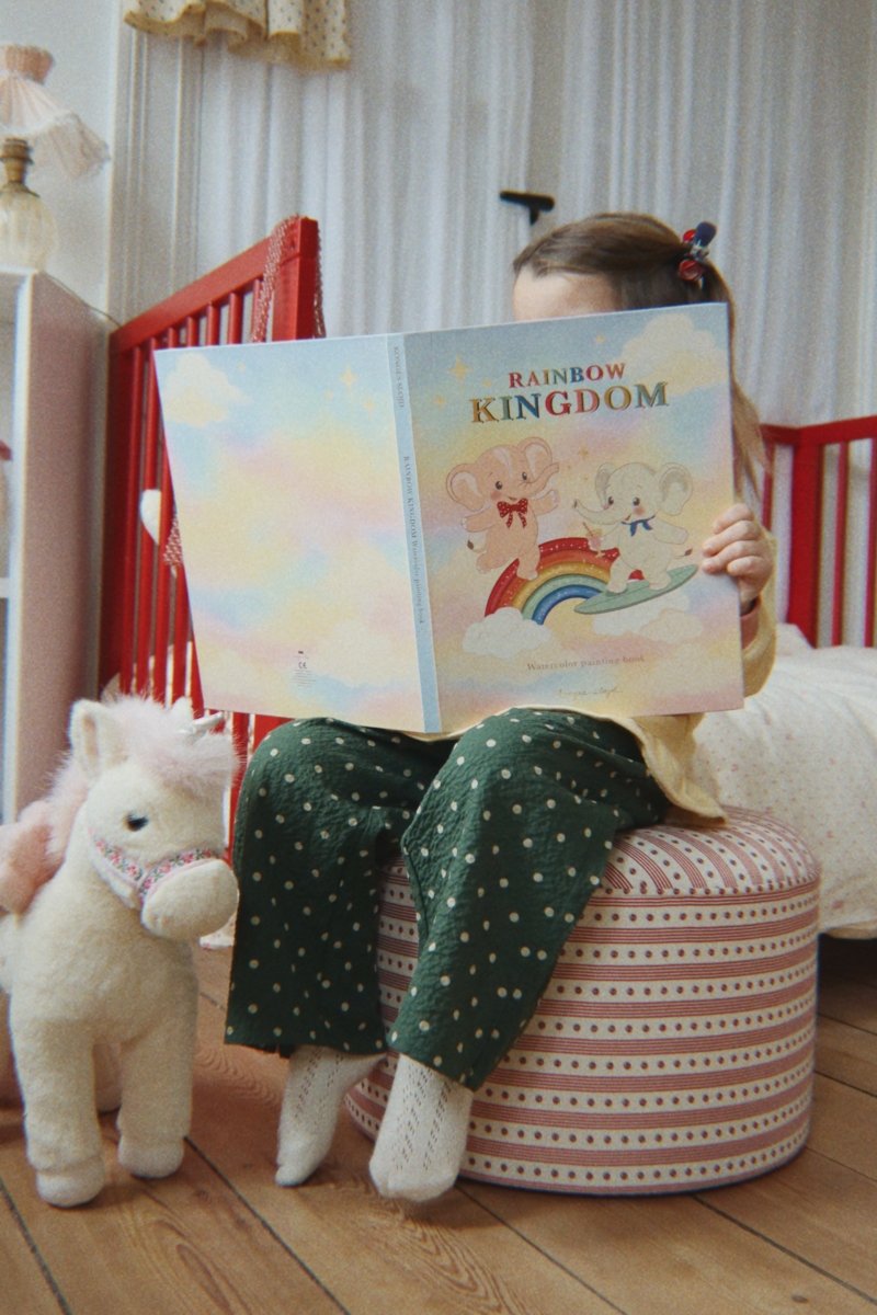 Konges Sløjd | Rainbow Watercolor Book – Multi | Torgunns Barneklær AS