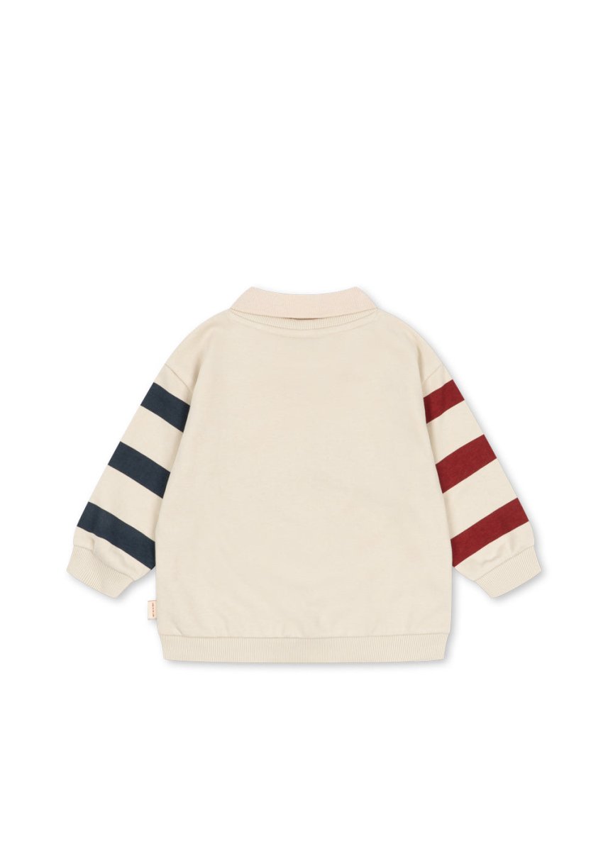 Konges Sløjd SPOTTY Sweatshirt GOTS – Brown Rice | Torgunns Barneklær AS