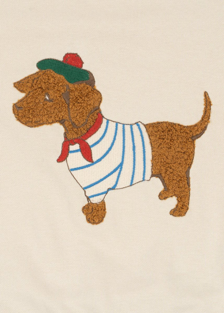 Konges Sløjd SPOTTY Sweatshirt GOTS – Brown Rice | Torgunns Barneklær AS