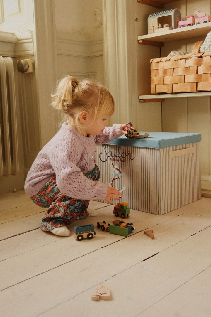 Konges Sløjd | Wooden Animal Train FSC – Multi | Torgunns Barneklær AS