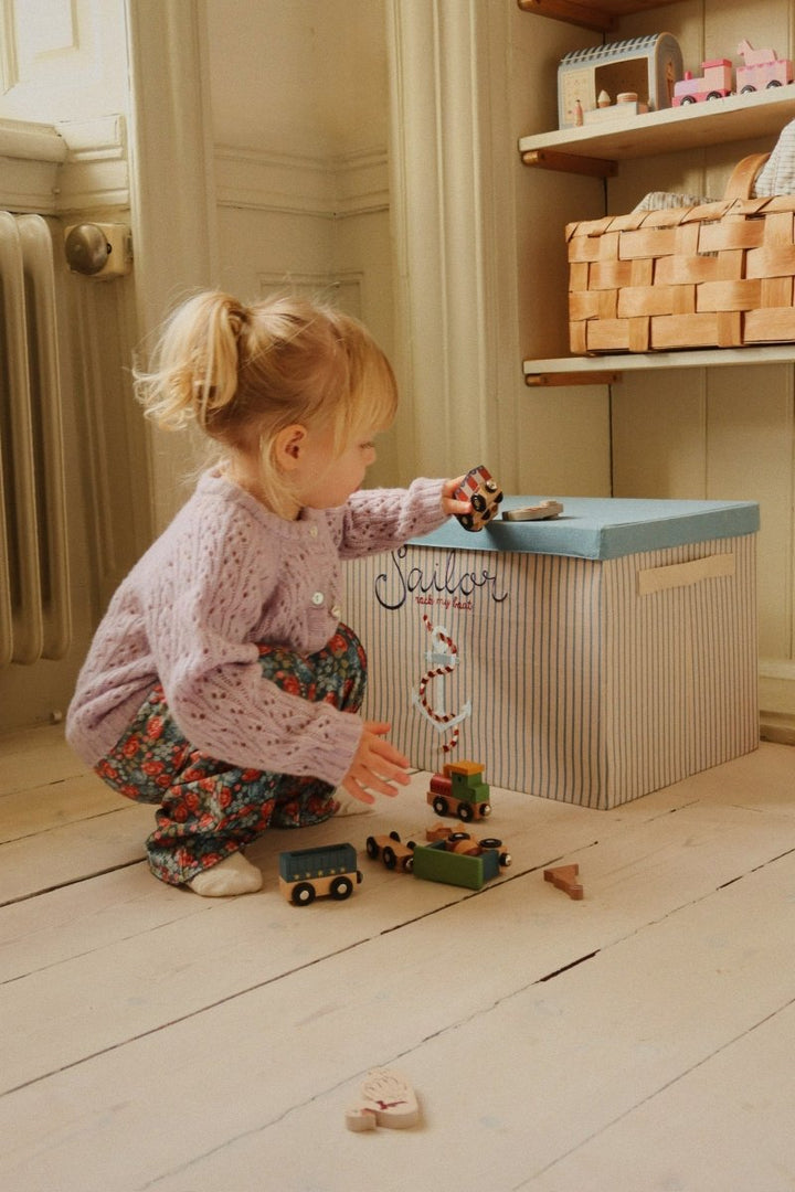 Konges Sløjd | Wooden Animal Train FSC – Multi | Torgunns Barneklær AS