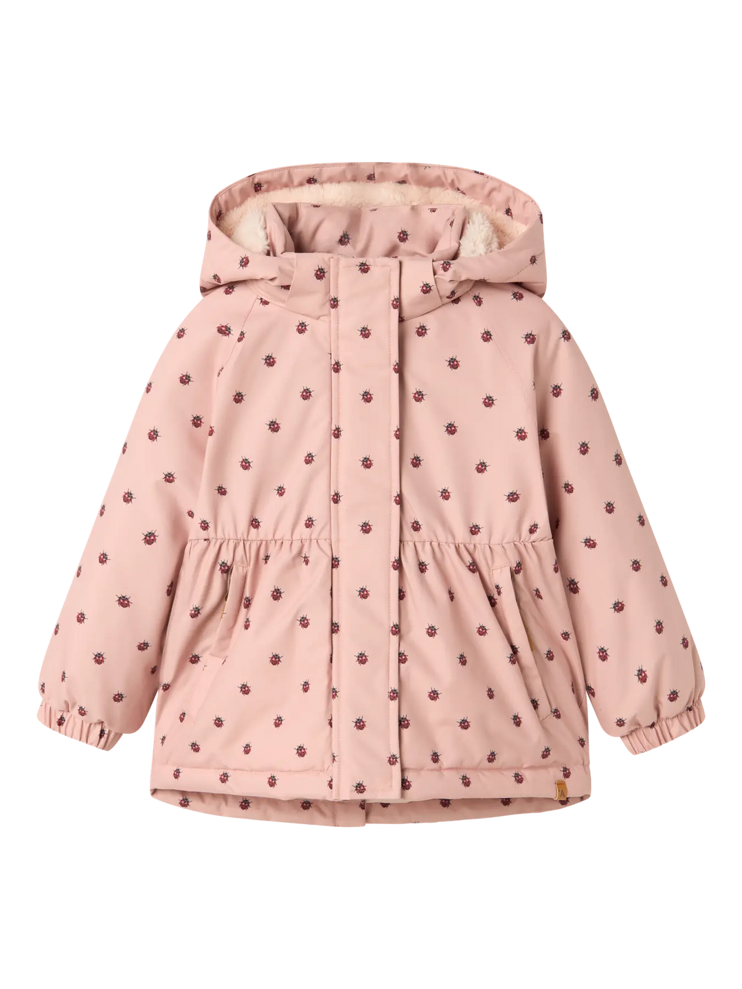 Lil' Atelier Mini LASNOW05 JACKET AOP - Misty Rose - Torgunns Barneklær AS
