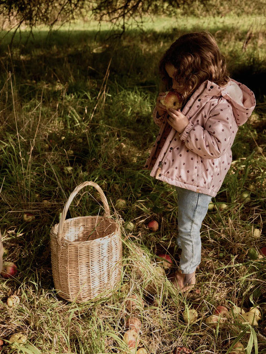 Lil' Atelier Mini LASNOW05 JACKET AOP - Misty Rose - Torgunns Barneklær AS