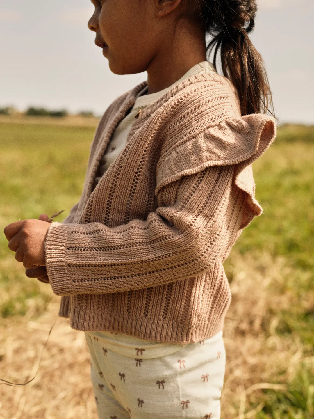 Lil' Atelier Mini WOOL NOMO LS KNIT CARD - Roebuck - Torgunns Barneklær AS