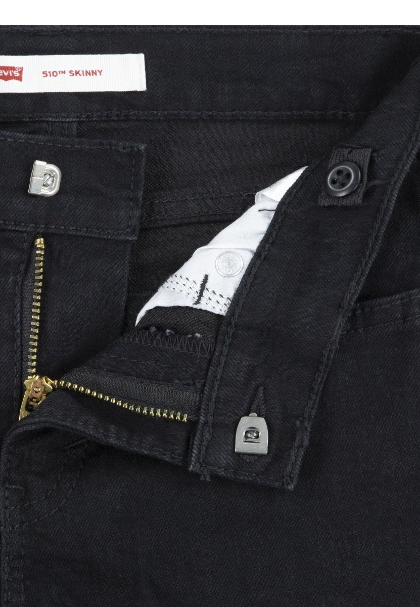 Levis 510 Skinny Fit Jeans – Black Stretch | Torgunns Barneklær AS