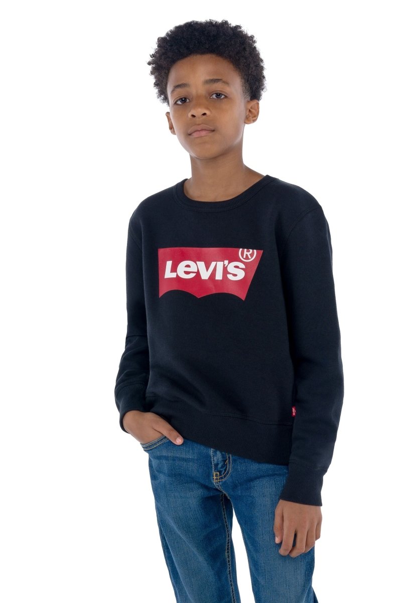 Levis Batwing Crewneck Sweatshirt – Black | Torgunns Barneklær AS