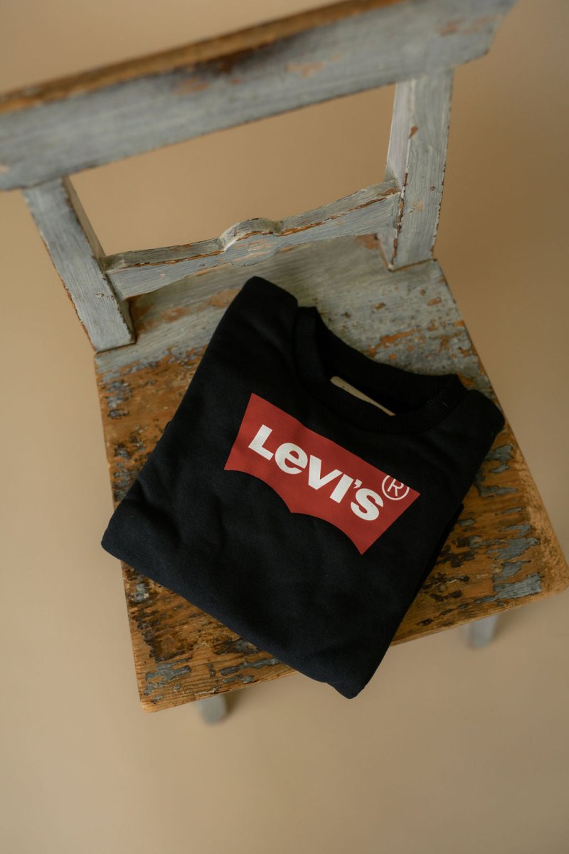 Levis Batwing Crewneck Sweatshirt – Black | Torgunns Barneklær AS