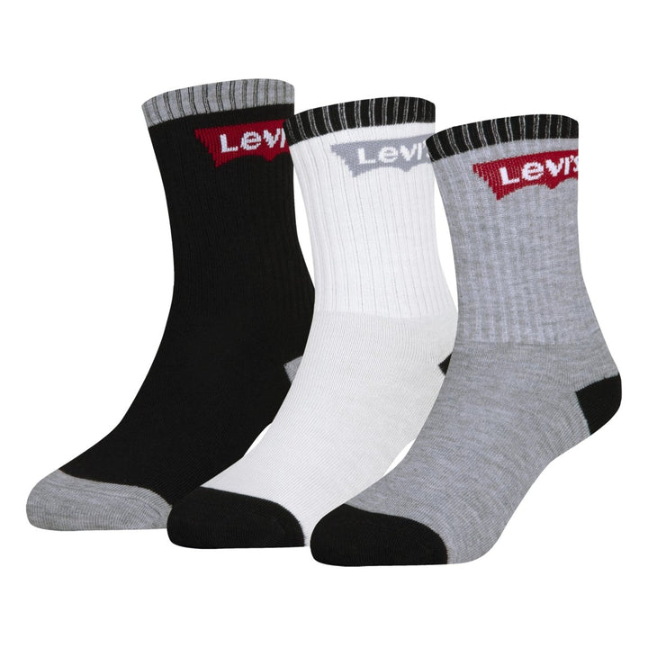 Levis Batwing Regular Cut 3-Pack Sokker – Black | Torgunns Barneklær AS