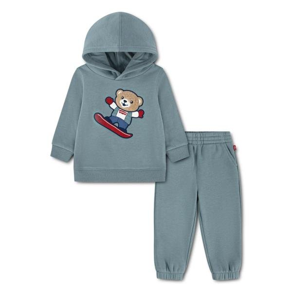 Levis Bear Knit Set – Stormy Sea | Torgunns Barneklær AS