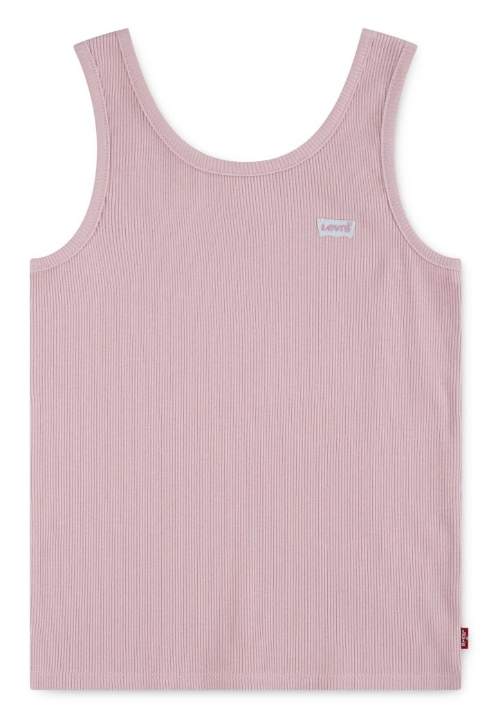 Levis Meet And Greet Ribbed Tank - Coral Blush | Torgunns Barneklær AS