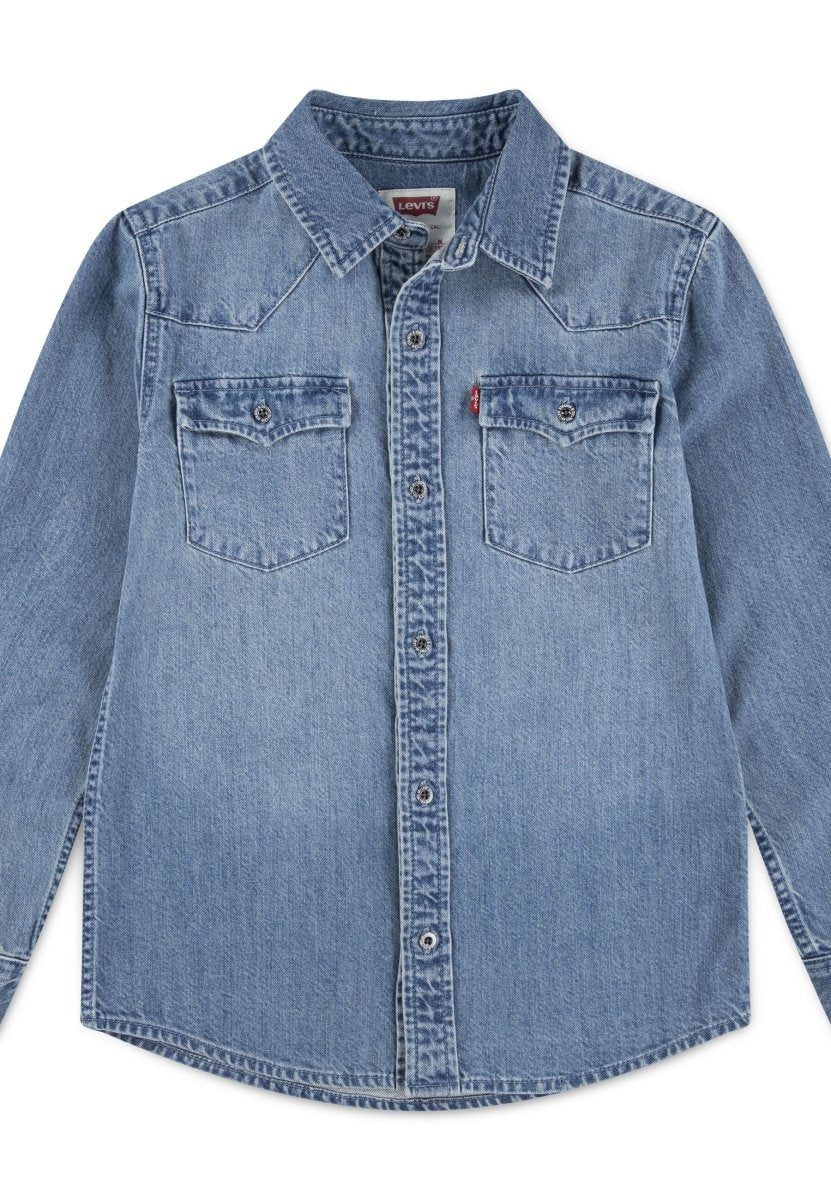 Levis New Barstow Western Shirt – Vintage Stone | Torgunns Barneklær AS