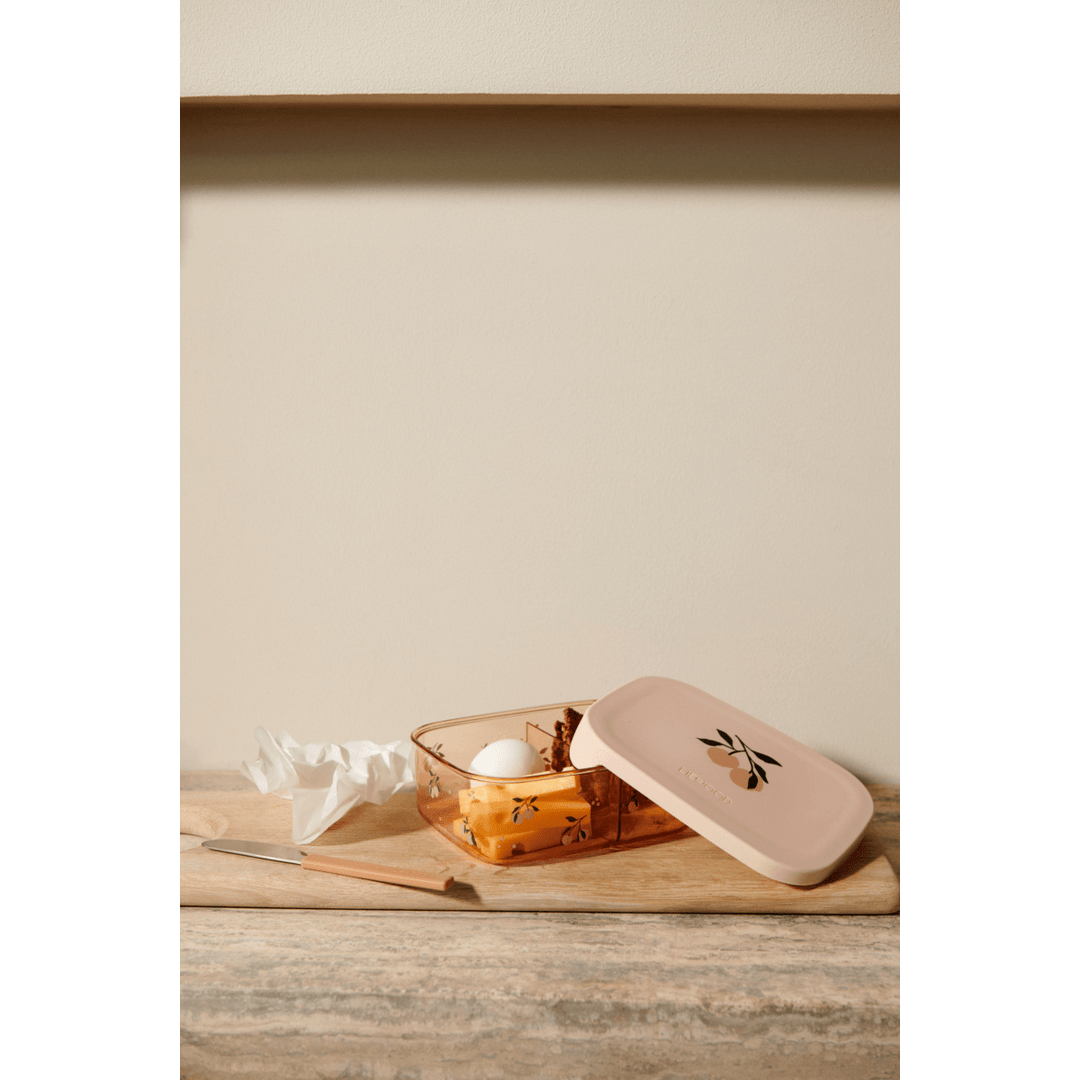 LIEWOOD Ako Tritan Snack Box - Peach | Torgunns Barneklær AS