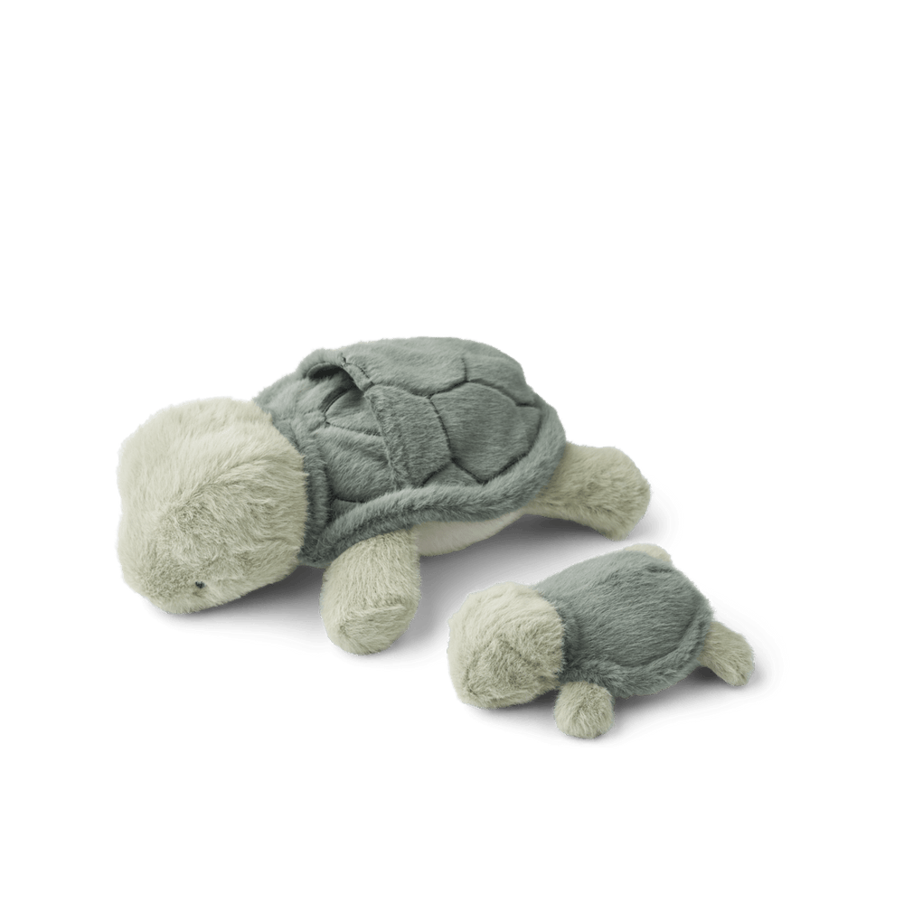 LIEWOOD Berto & Baby Turtle Teddy - Faune green | Torgunns Barneklær AS