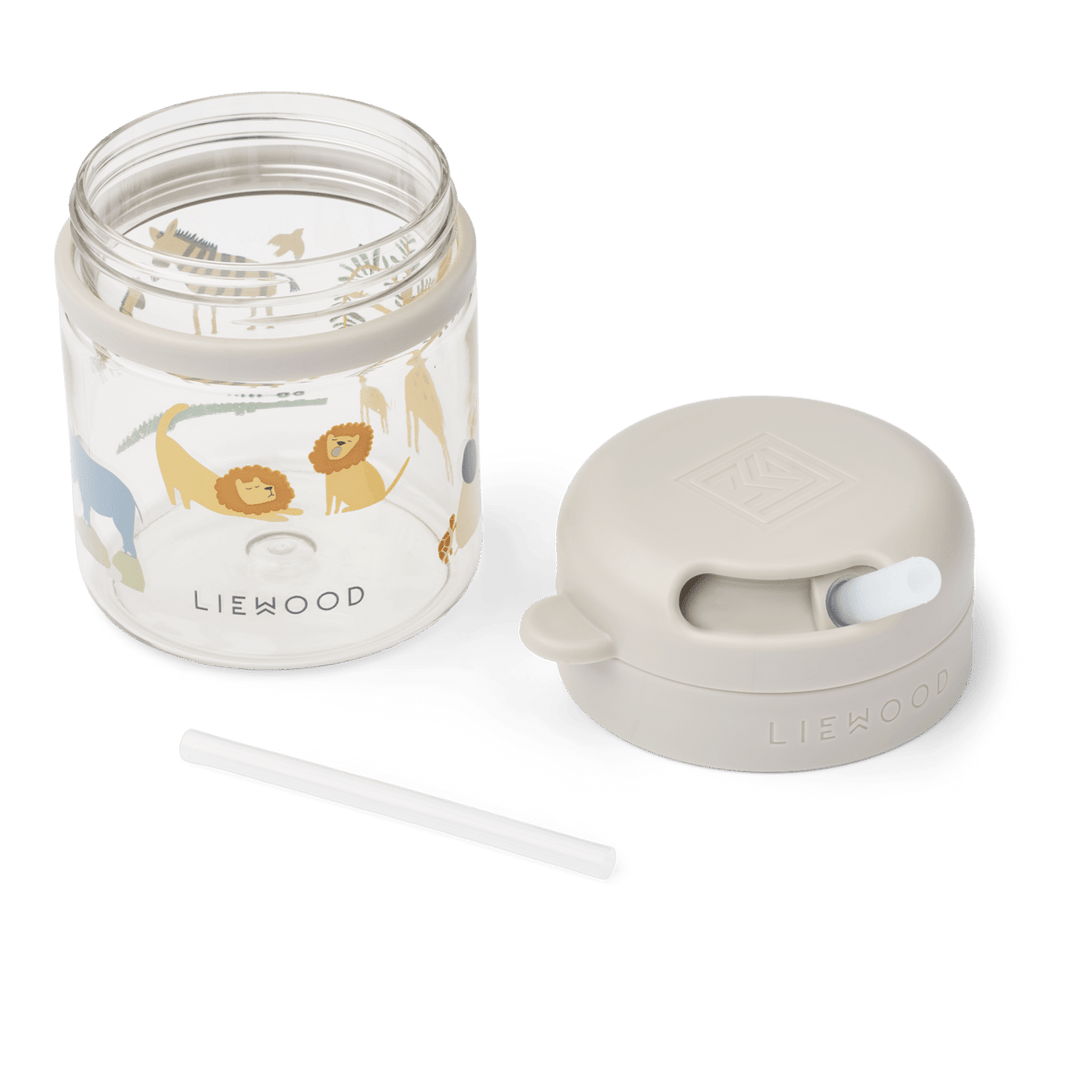 LIEWOOD Pavia Tritan Straw Cup 280ml - All together | Torgunns Barneklær AS