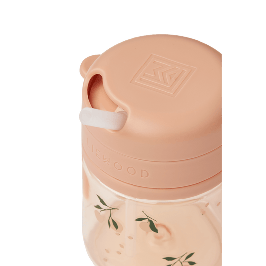 LIEWOOD Pavia Tritan Straw Cup 280ml - Peach | Torgunns Barneklær AS
